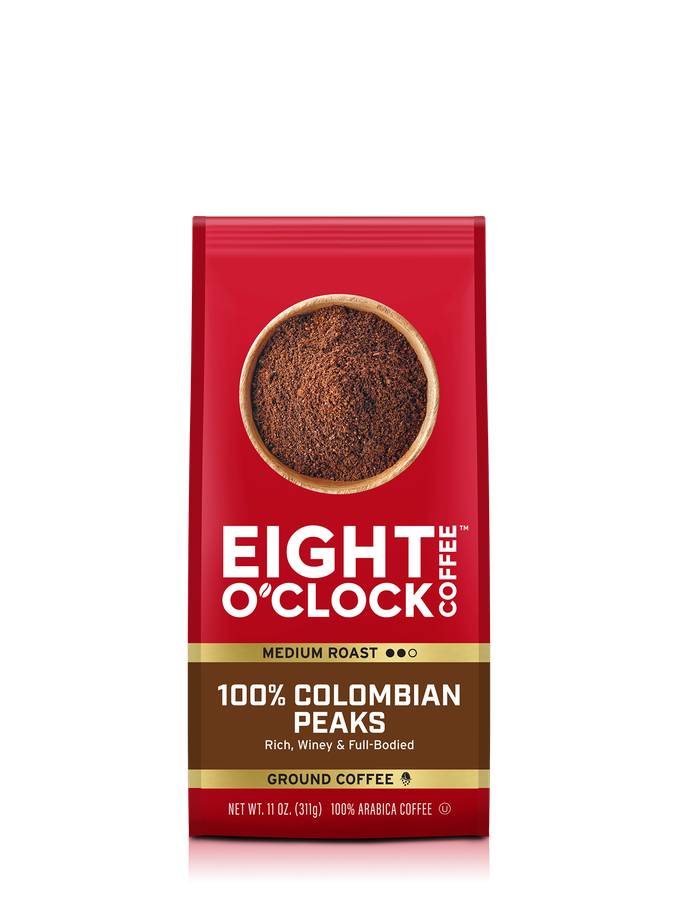 Eight O'Clock 100% Colombian Peaks (Ground) For Sale