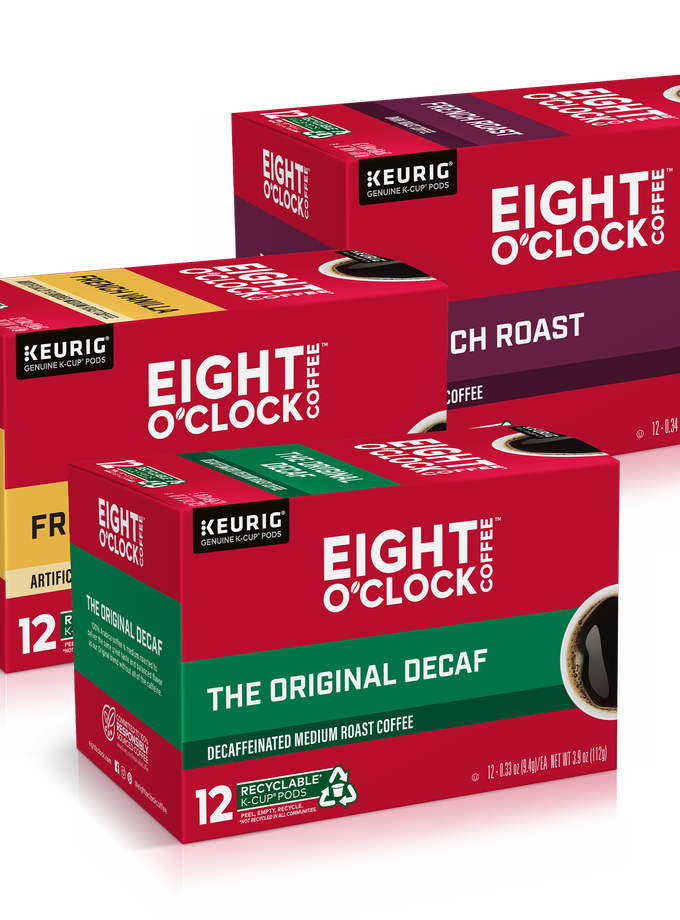 Eight O'Clock 12-Ct K-Cup® Pods Variety 3-Pack High Quality