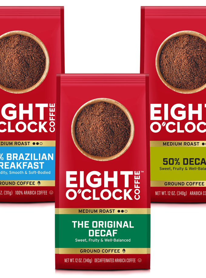 Eight O'Clock Coffee All Day Ground Favorites Variety 3-Pack Best Buy