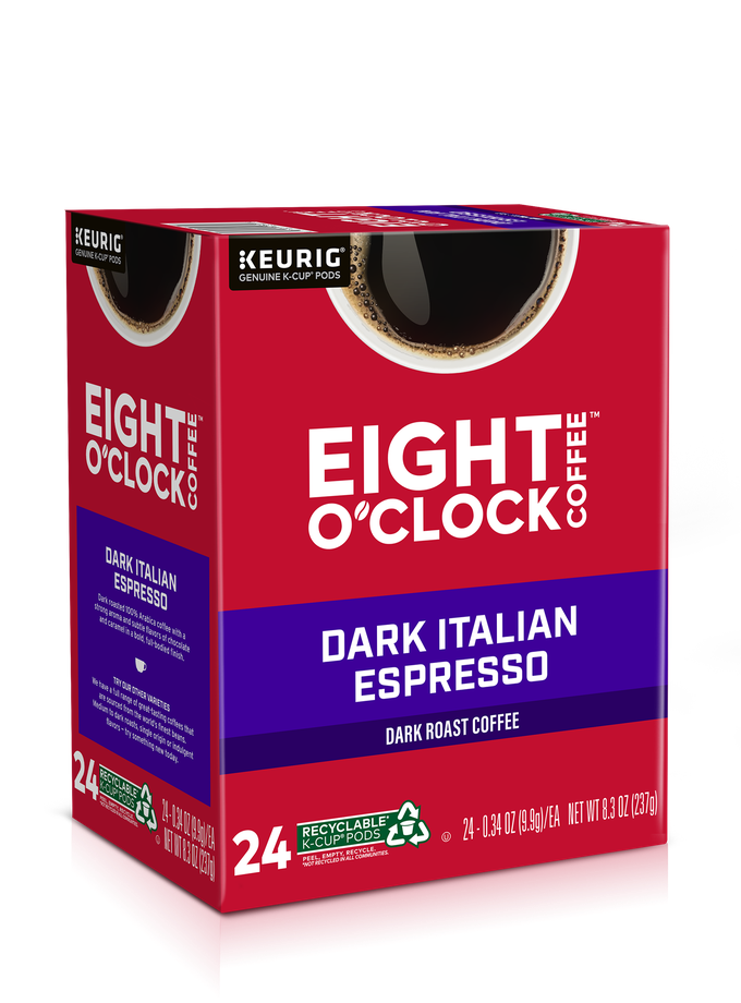 Eight O'Clock Dark Italian Espresso K-Cup® Pods Best Seller