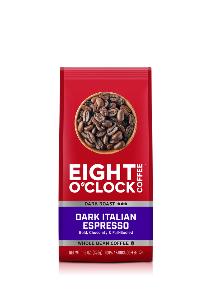 Eight O'Clock Dark Italian Espresso (Whole Bean) Same Day Delivery