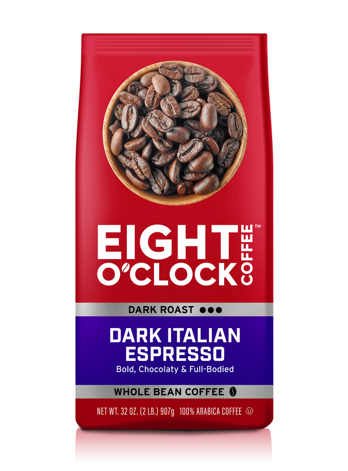 Eight O'Clock Dark Italian Espresso (Whole Bean) Same Day Delivery