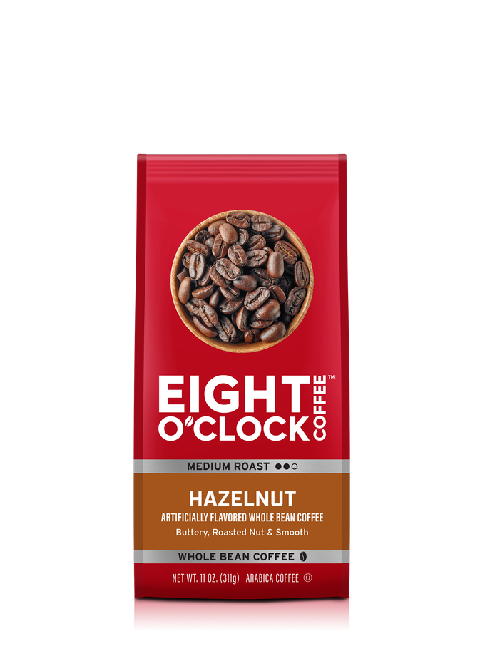 Eight O'Clock Hazelnut (Whole Bean) High Quality